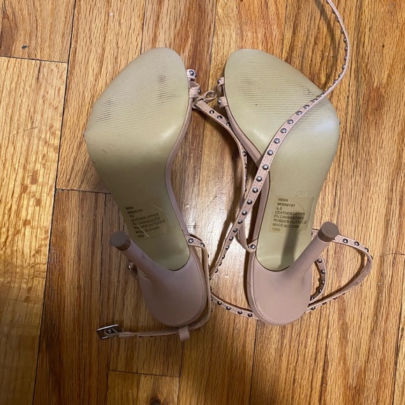 Lace Up Steve Madden Pink Heels - Picture 5 of 5